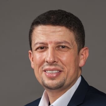 Portrait of the MSA Faculty Advisor, Ashraf Saleem